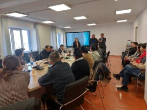 Подробнее о статье 3 апреля 2025 года в конференц-зале Центра передового опыта (ЦПО) Токмокского колледжа КНАУ им. К.И. Скрябина состоялся семинар.